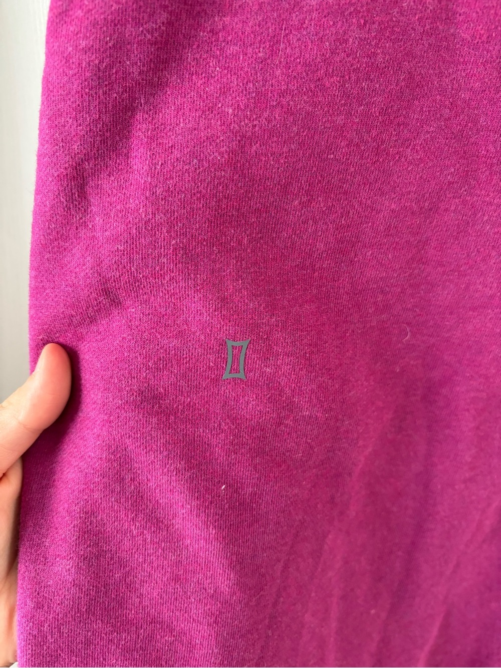 Kit and Ace Pink Crewneck Sweatshirt Zip Pocket Minimalist Small Quiet Luxury - Picture 4 of 12